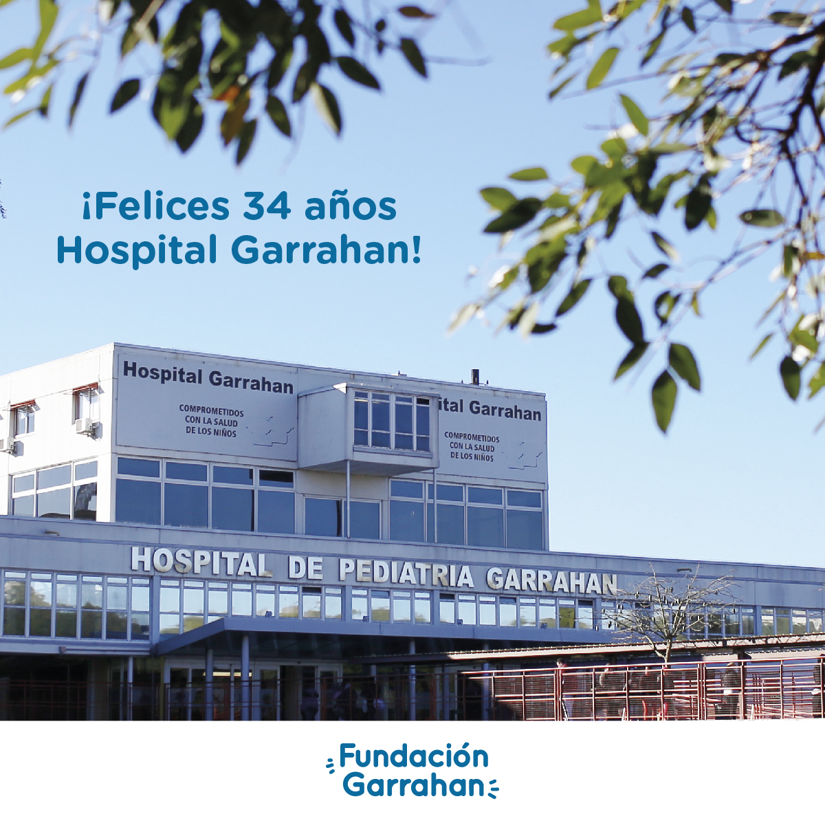 ¡Felices 34 años querido hospital! 25/08/2021