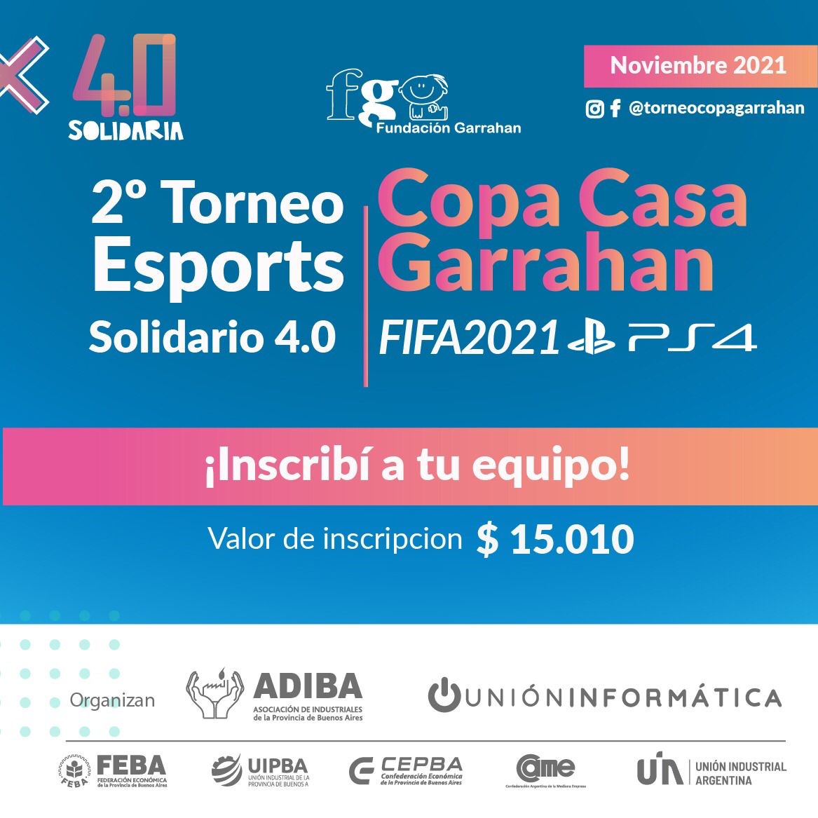 Copa Casa Garrahan: Inscribite para competir en el torneo solidario de PS4