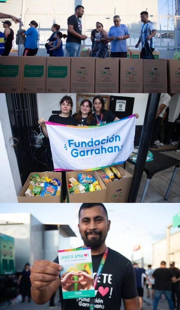 Recepcionamos donación de alimentos de AFA Social