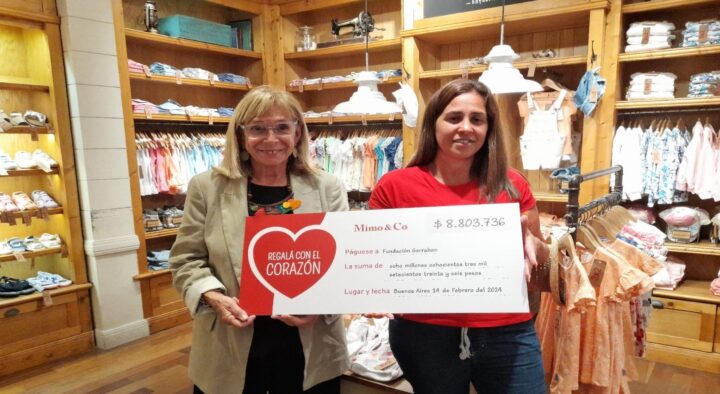 Donación de la Campaña “Regalá con el Corazón” para ampliar la Casa Garrahan