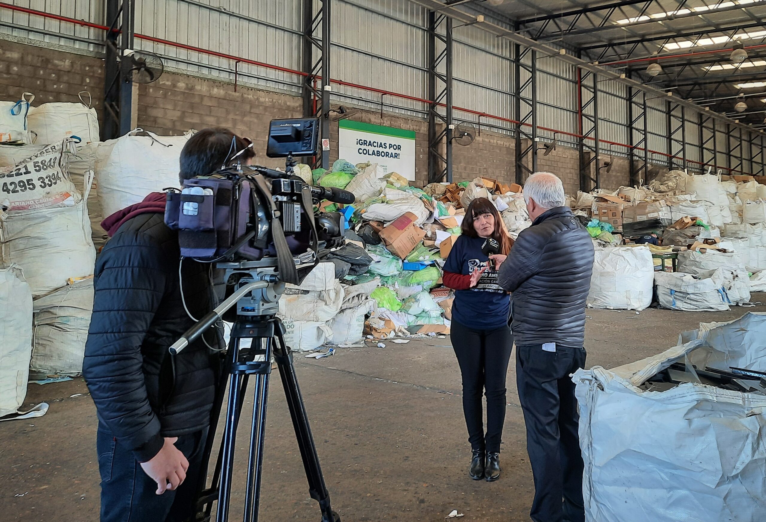 Distintos medios de comunicación se hicieron presentes en el 25 Aniversario del Programa de Reciclado y Medio Ambiente