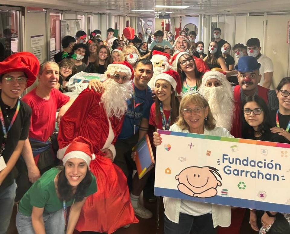 Fundación Garrahan hizo entrega de juguetes a los pacientes del Hospital y de Casa Garrahan