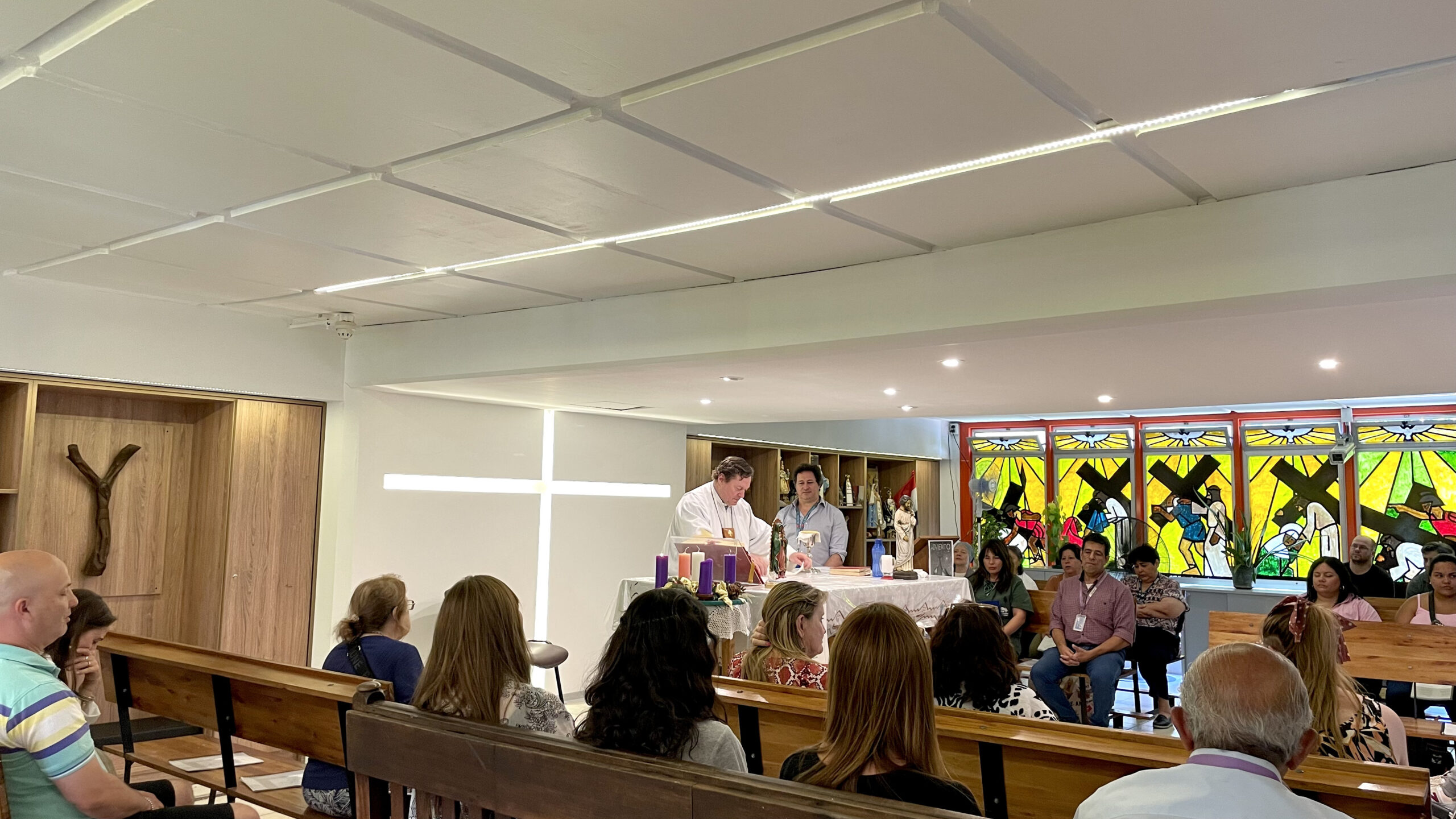 Inauguración de la puesta en valor de la Capilla del Hospital Garrahan