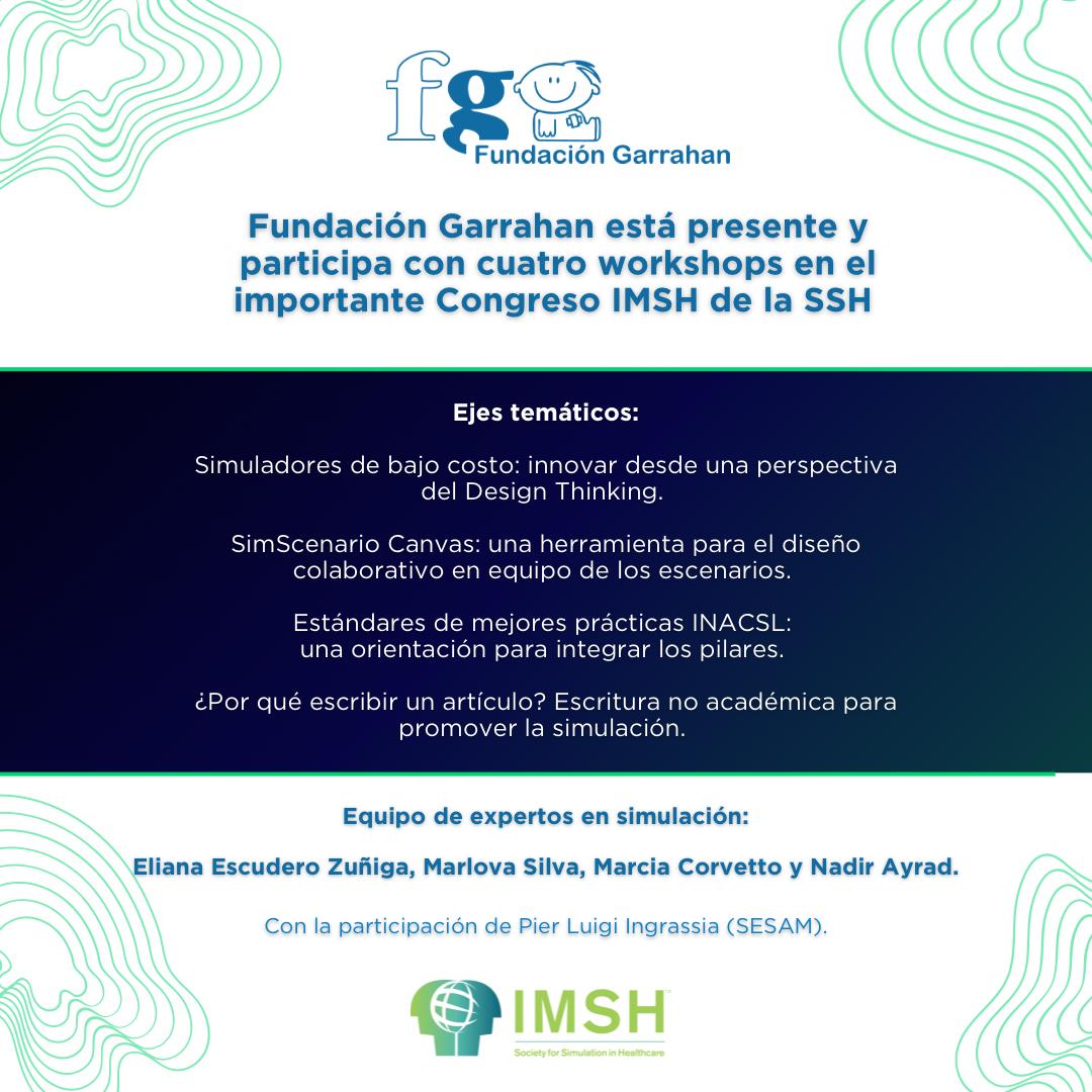 Fundación Garrahan participa del Congreso IMSH de la SSH