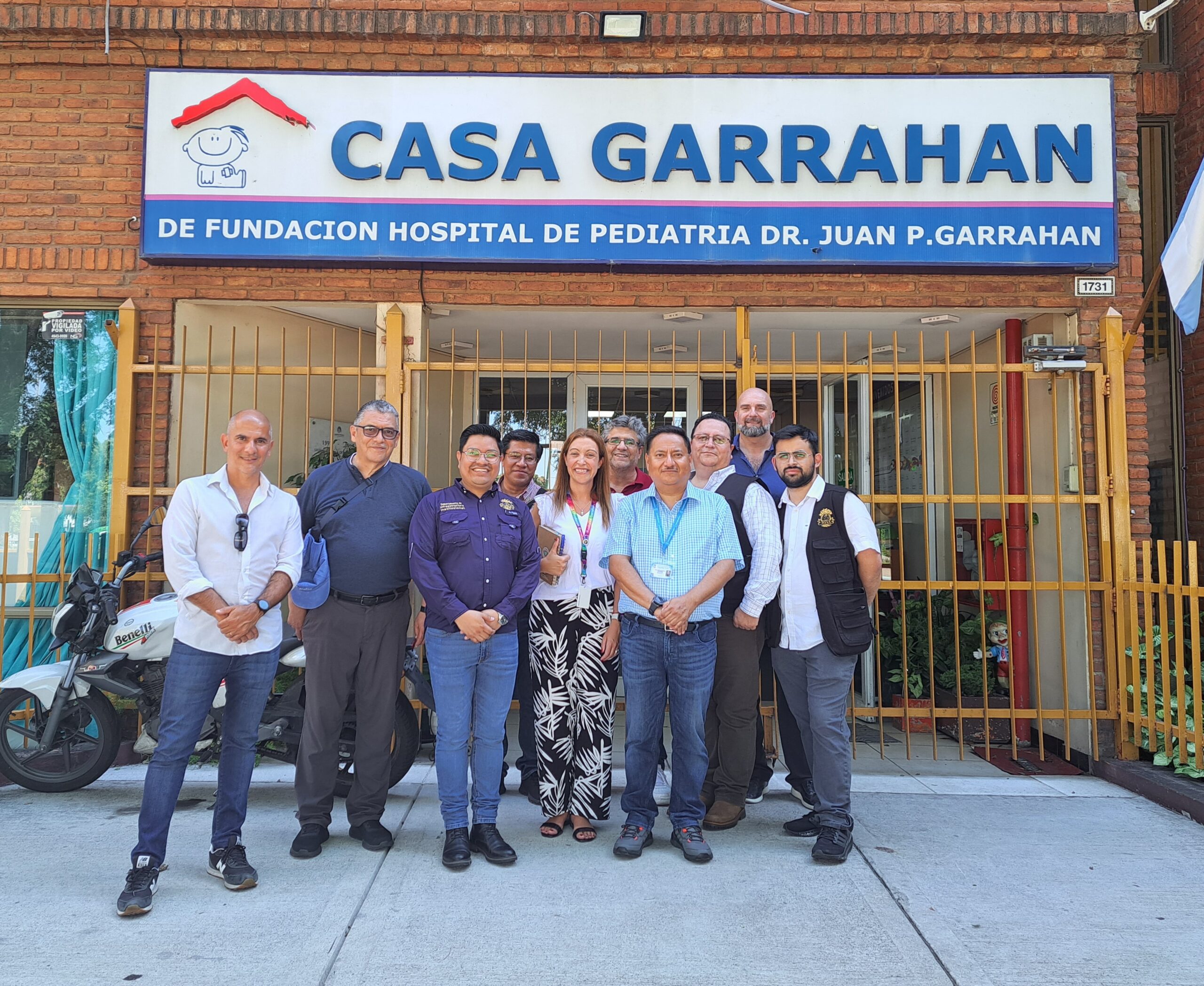 El Instituto Guatemalteco de Seguridad Social (IGSS) visitó Casa Garrahan 