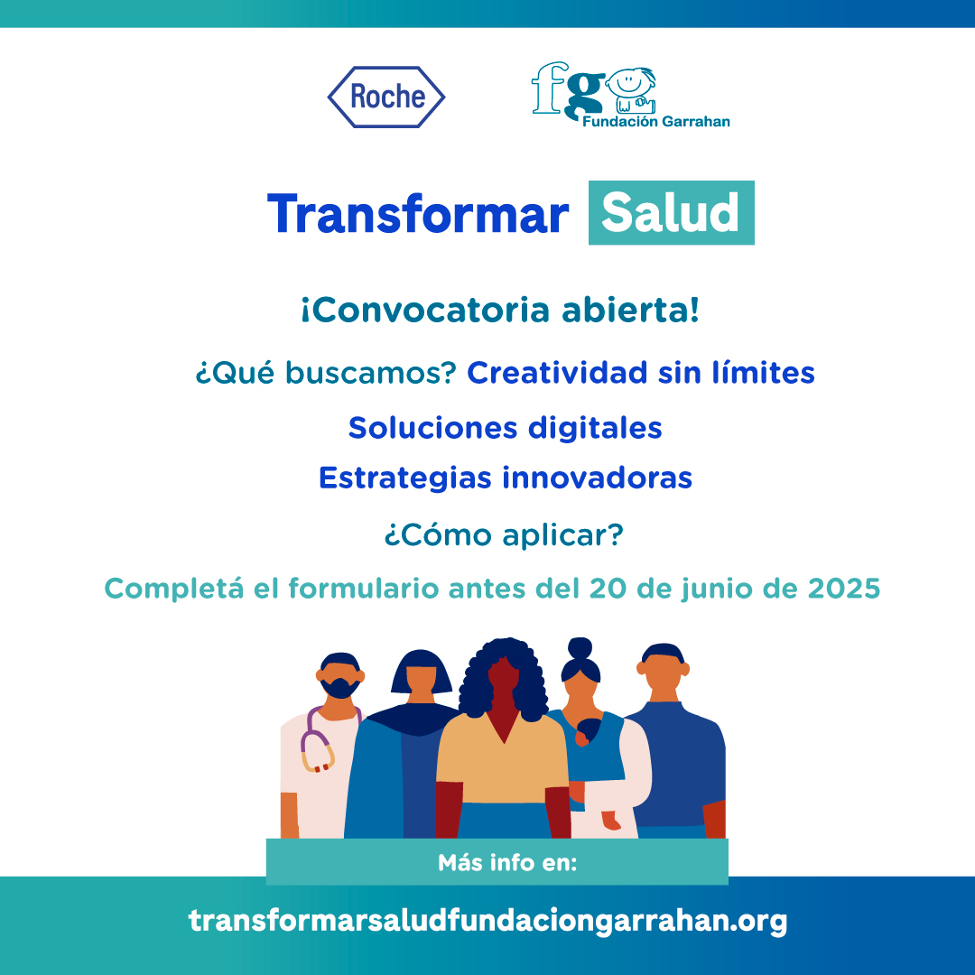 Fundación, junto a Roche, lanzó la tercera edición del Programa Transformar Salud