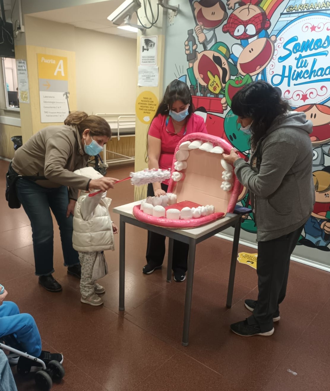 Fundación realizó el primer taller de promoción y prevención de la salud bucal del año