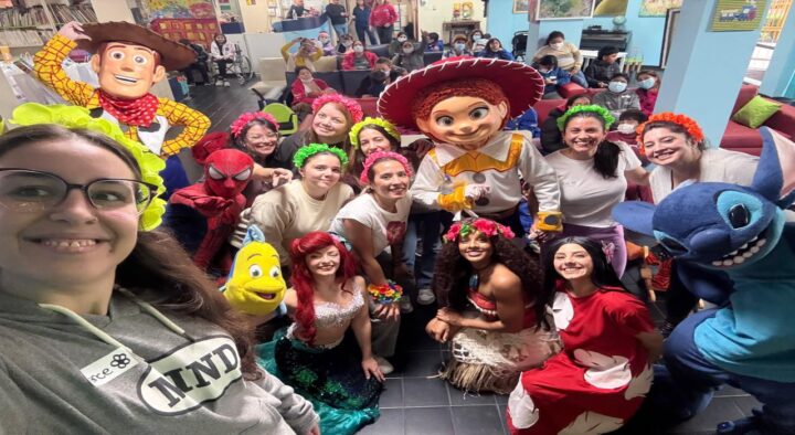Los niños de Casa Garrahan celebraron su día con variedad de actividades 
