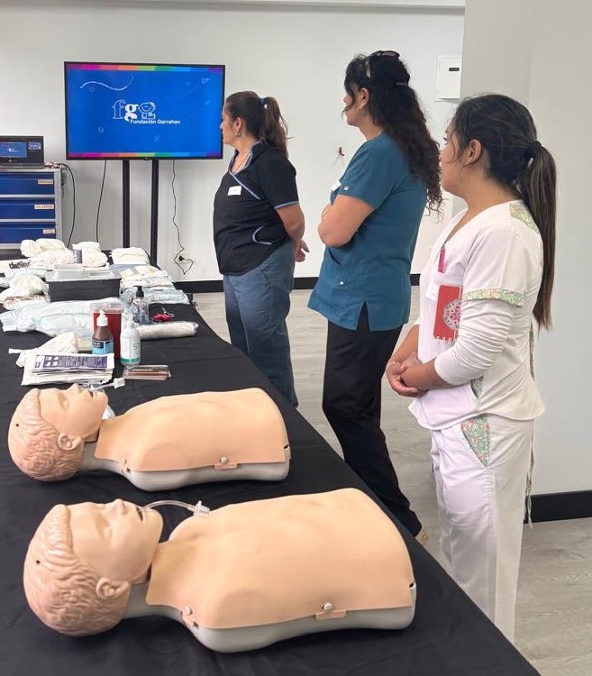 Fundación realizó talleres de simulación del “Curso de cuidado integral del paciente pediátrico en enfermería”