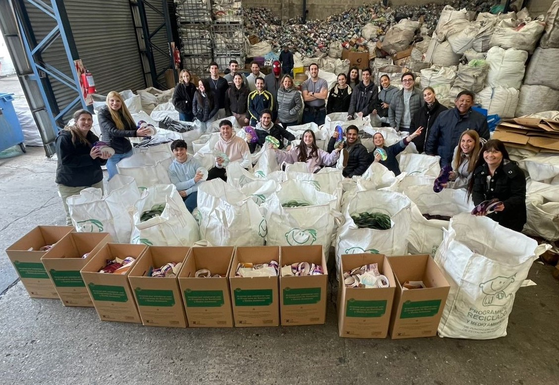 La empresa PwC formó parte de una jornada de voluntariado en el Programa de Reciclado