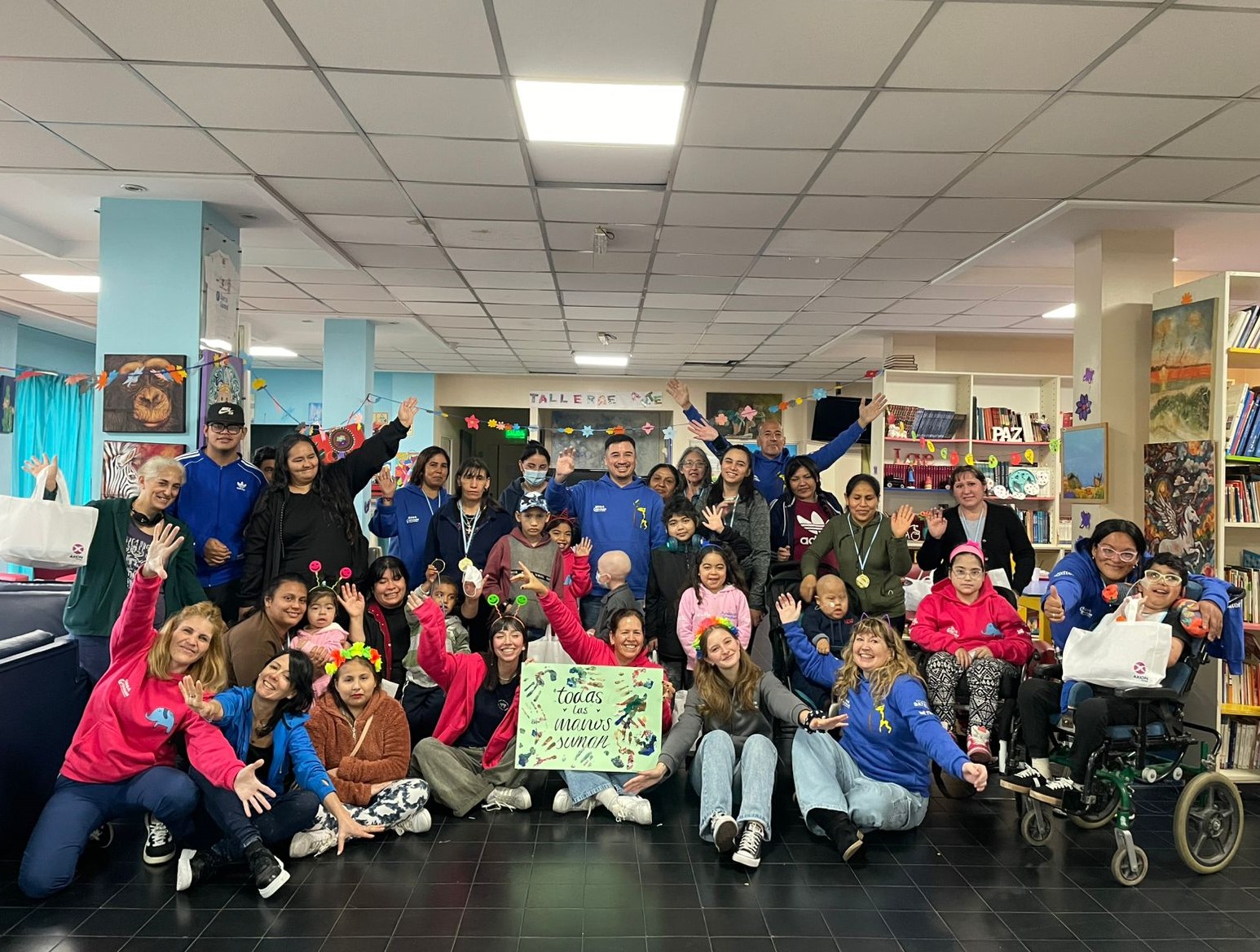 Tarde de arte en Casa Garrahan para celebrar el Día de la Primavera 