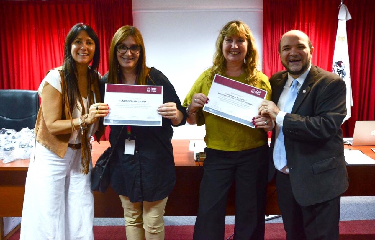 Fundación fue reconocida por el Consejo de la Magistratura en el acto del Día Internacional del Voluntariado