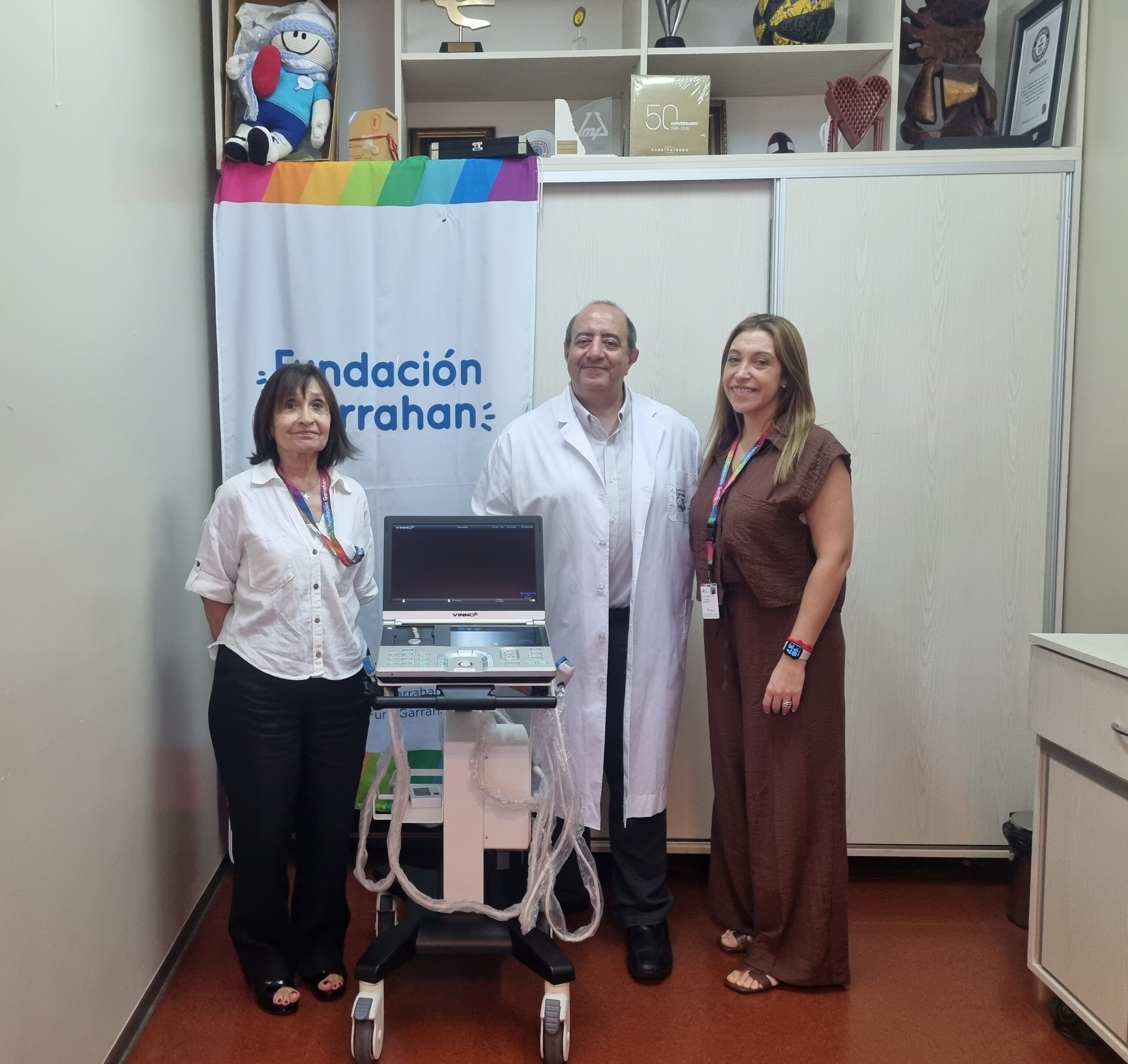 Fundación Garrahan compró 1 ecógrafo portátil para el Hospital Garrahan