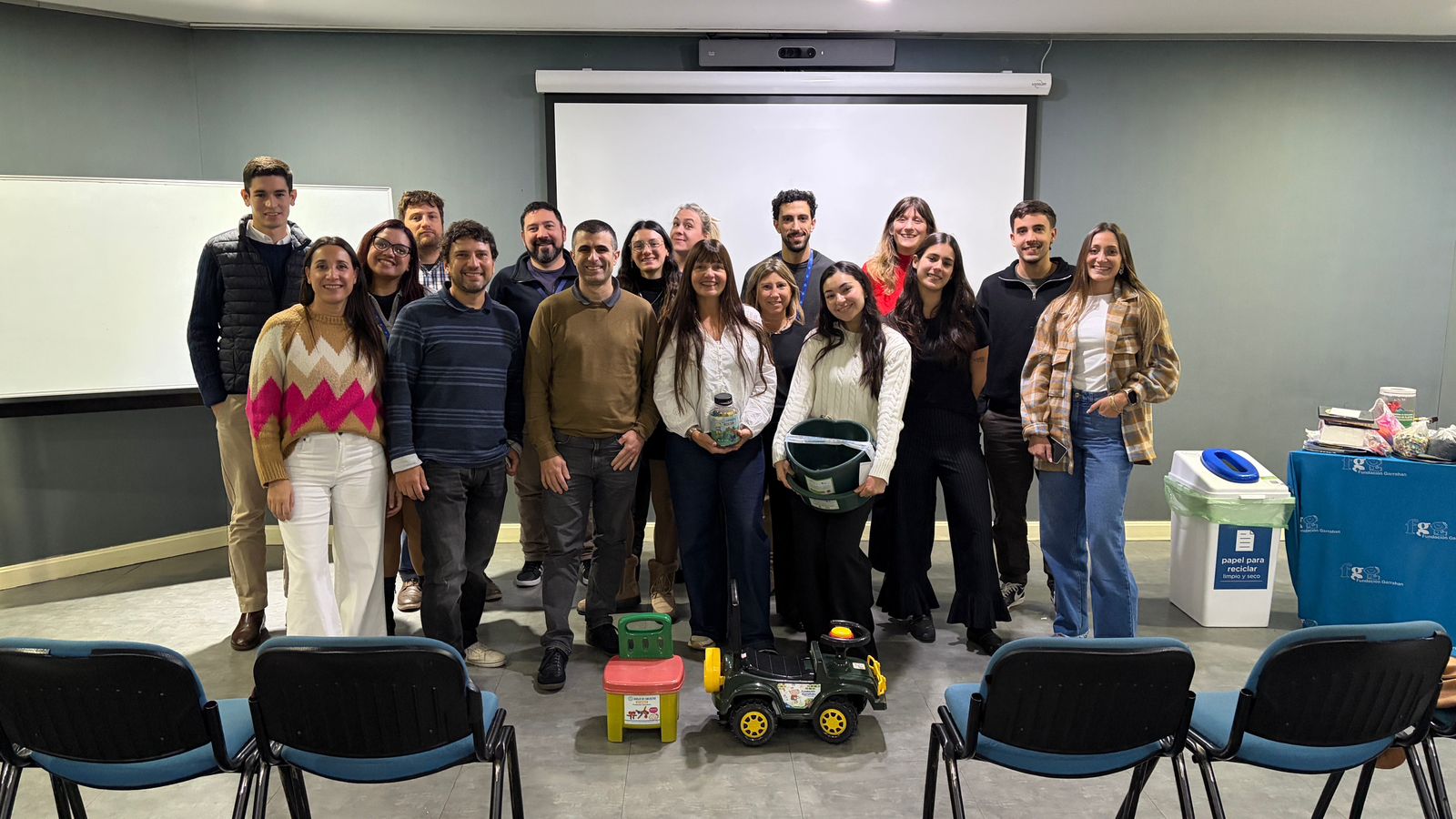 Nuestro Programa de Reciclado y Medio Ambiente brindó una capacitación en la empresa MetroGAS