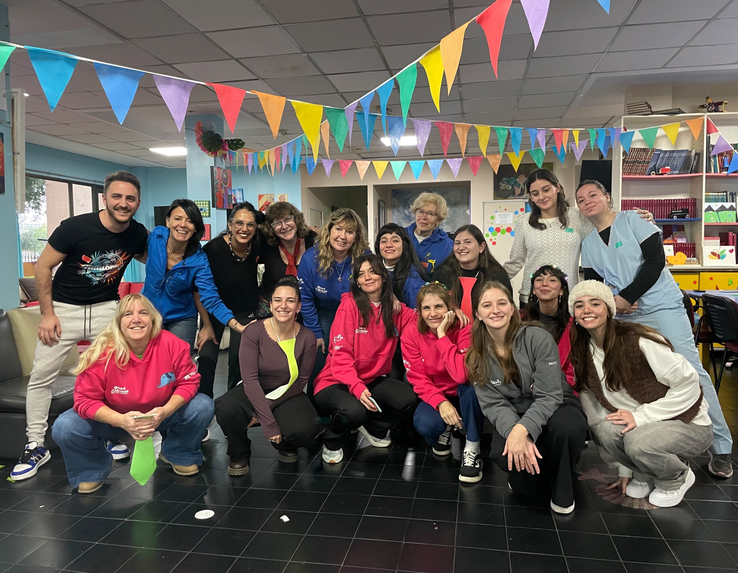 Las familias de Casa Garrahan disfrutaron de una tarde de kermesse