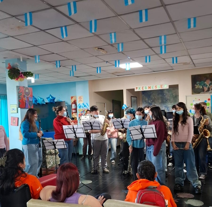 Actividades recreativas en Casa Garrahan 