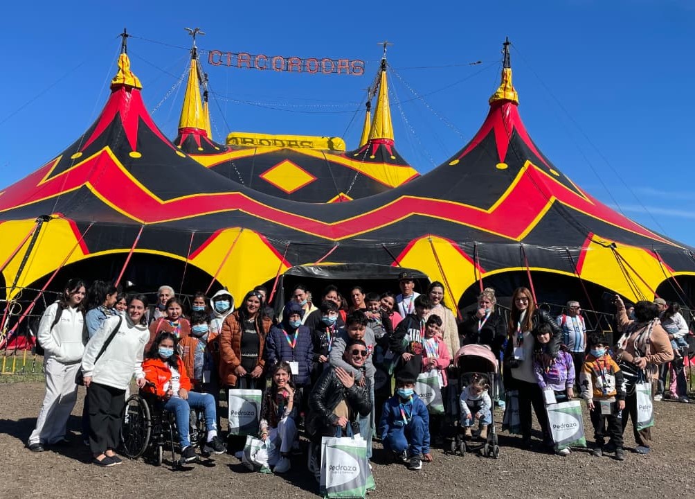 Los niños y adolescentes de Casa Garrahan disfrutaron del Circo Rodas