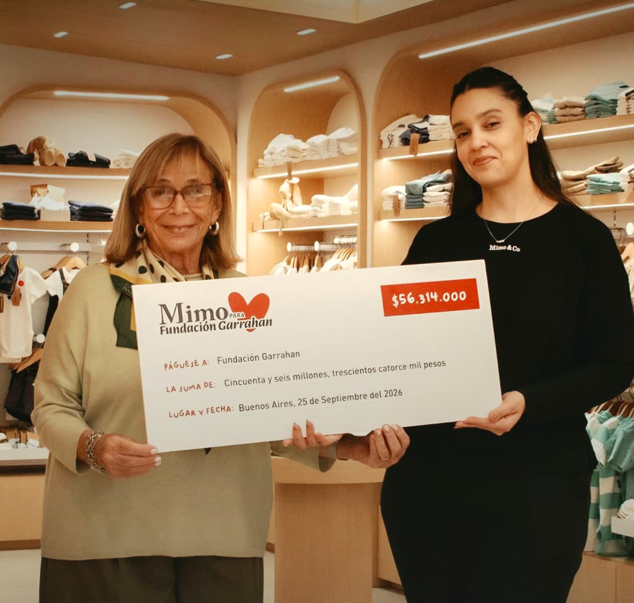 Campaña de donación: “Mimo para Fundación Garrahan”