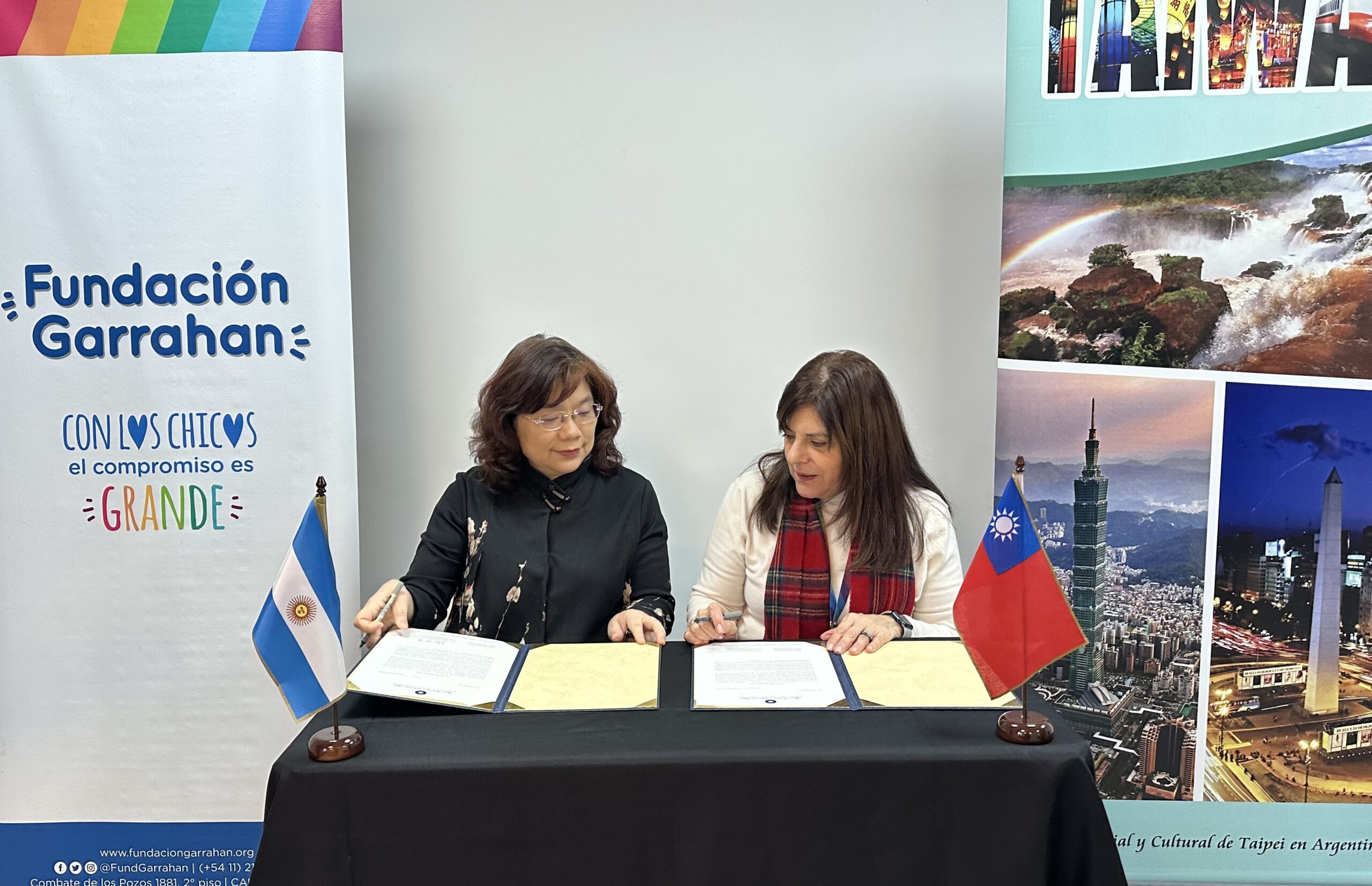 El Ministerio de Relaciones Exteriores de Taiwán colaboró en la Cena Solidaria de Fundación